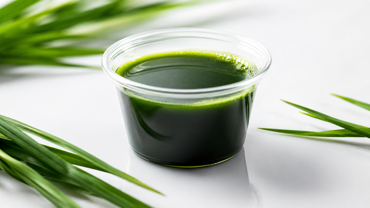 Wheatgrass — sok z trawy przenicznej