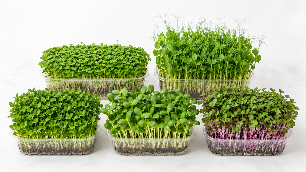 Mikroliście, microgreens