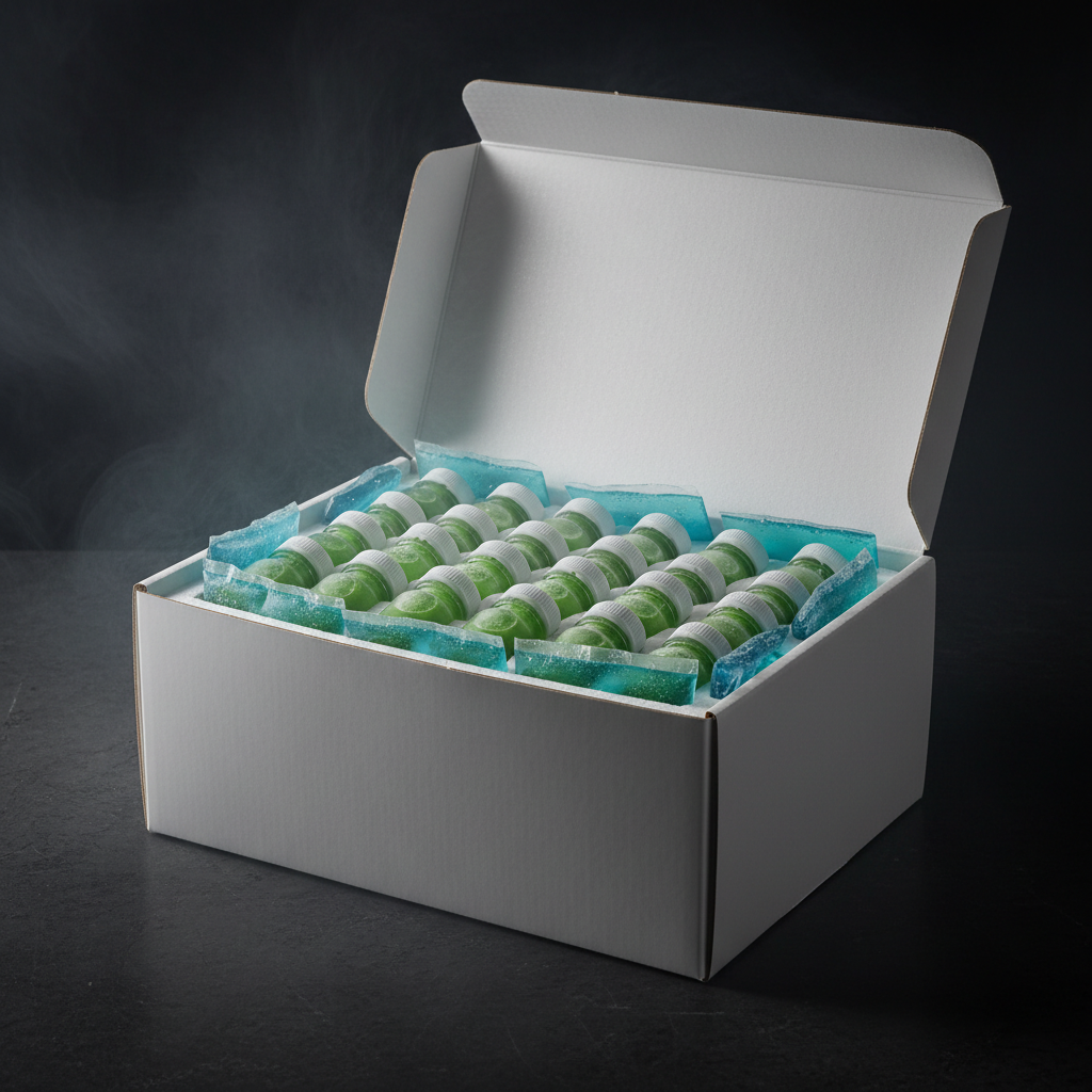 Frozen 14-Day Ritual Box MikliX — opakowanie izotermiczne z wkładami chłodzącymi